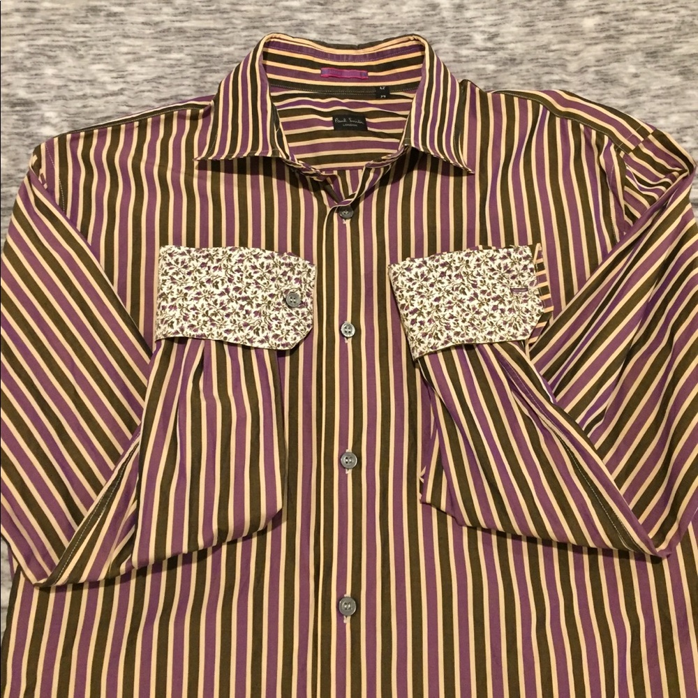 Paul Smith French cuff button up shirt